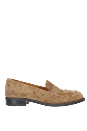 B-Kassy-2 suède loafers camel