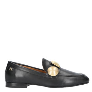 G-Lulu-1  leren loafers zwart