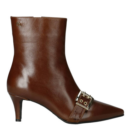 Babouche G-Elba-105 leren enkellaarzen bordeaux afbeelding