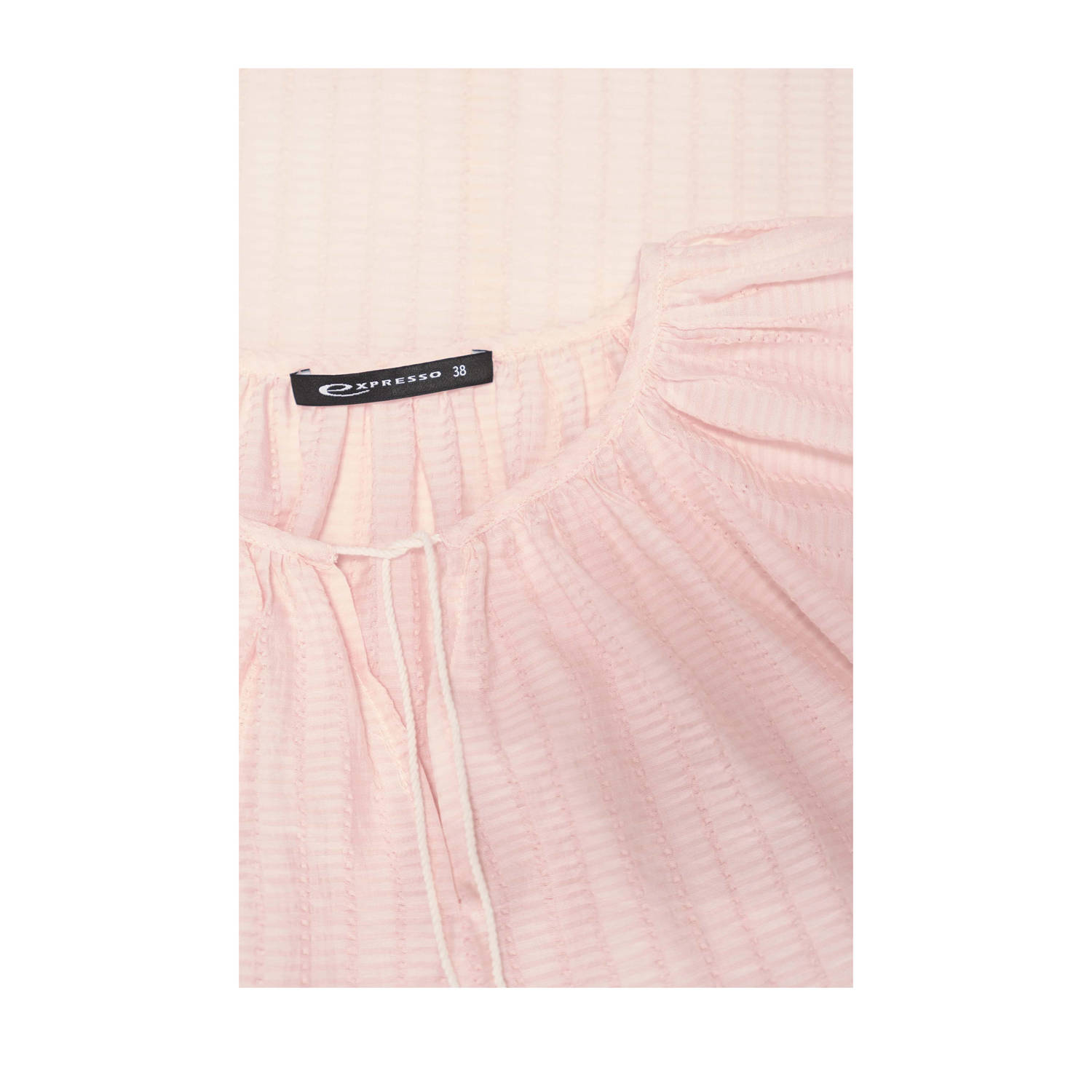 Expresso blousetop lichtroze