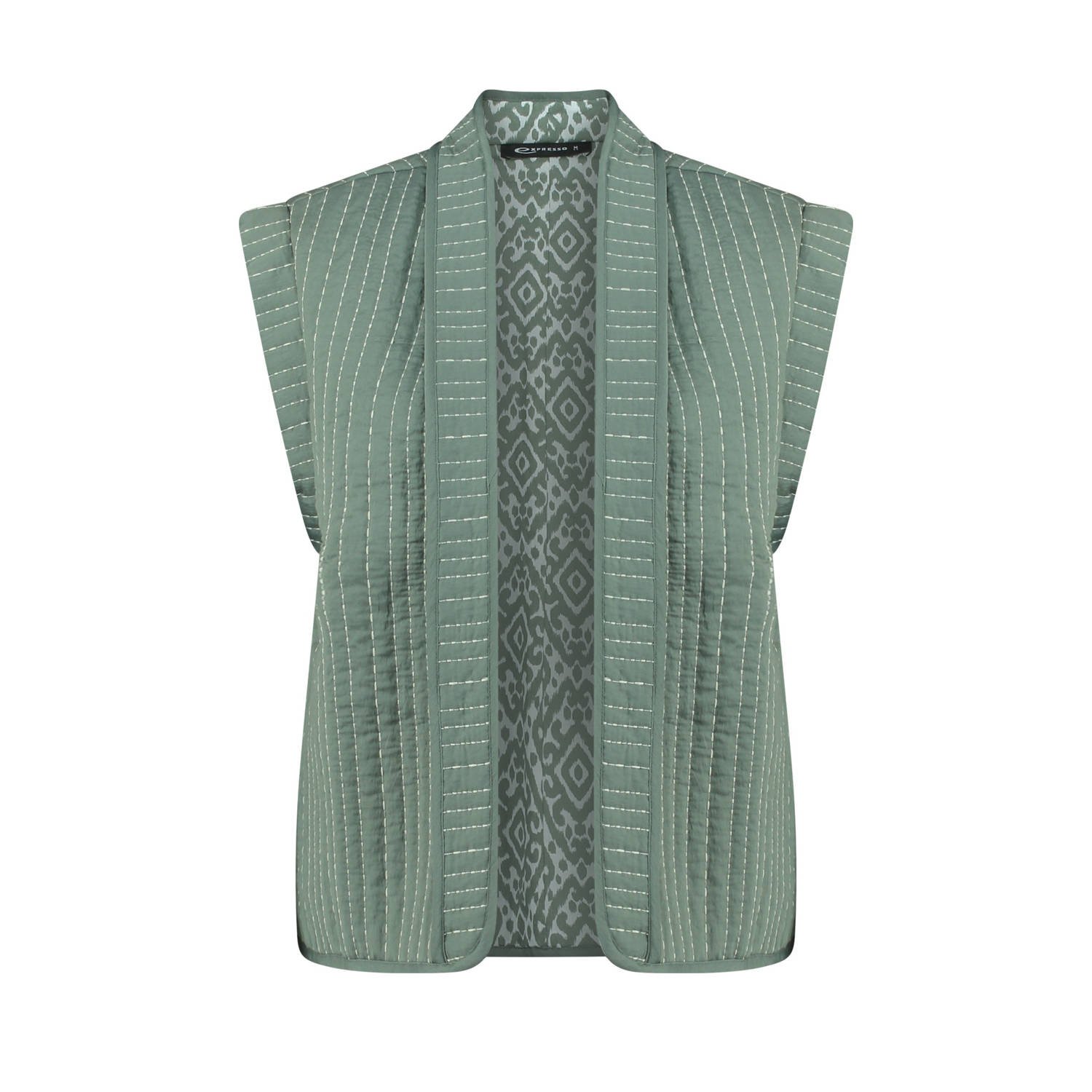 Expresso gilet lichtgroen