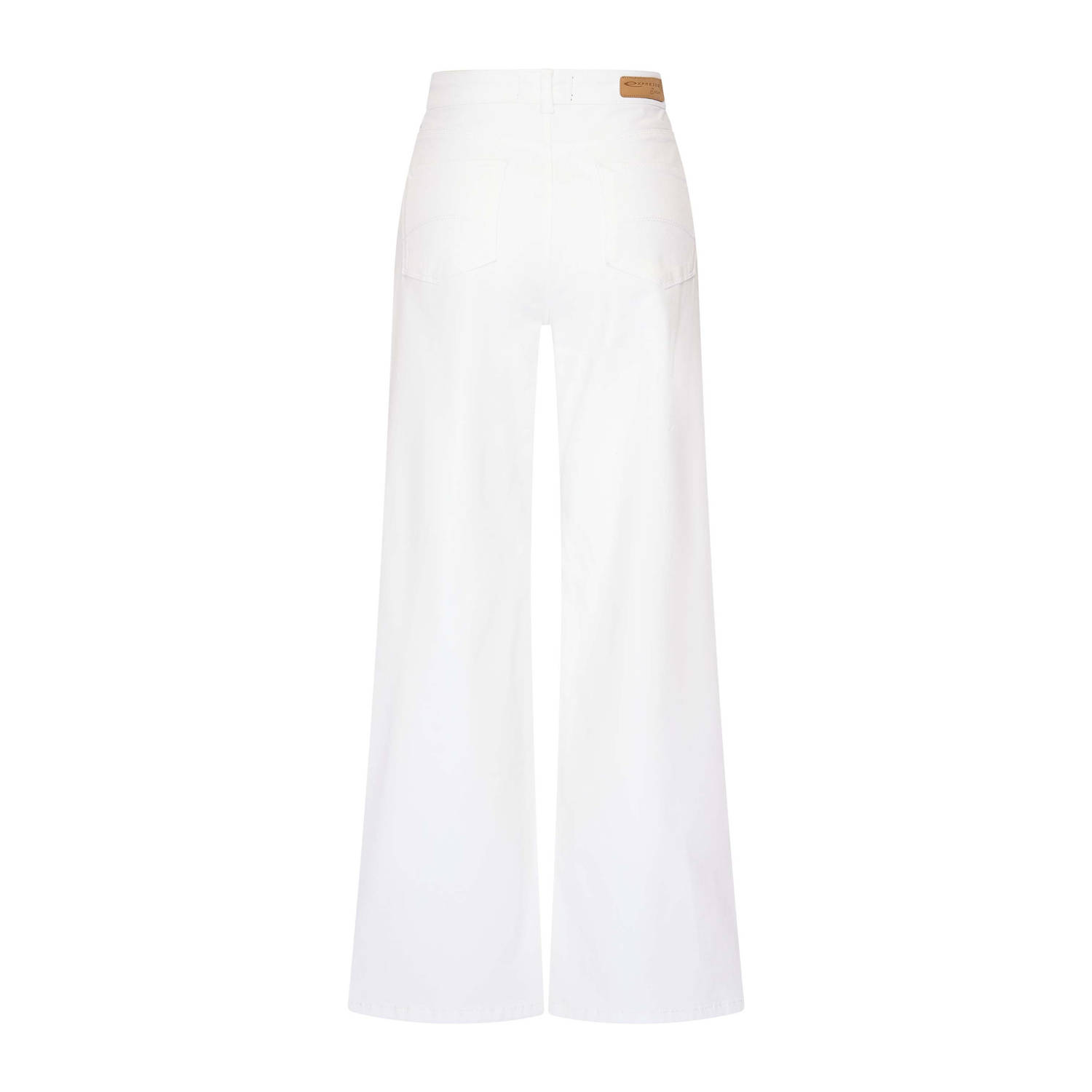 Expresso high waist wide leg jeans wit