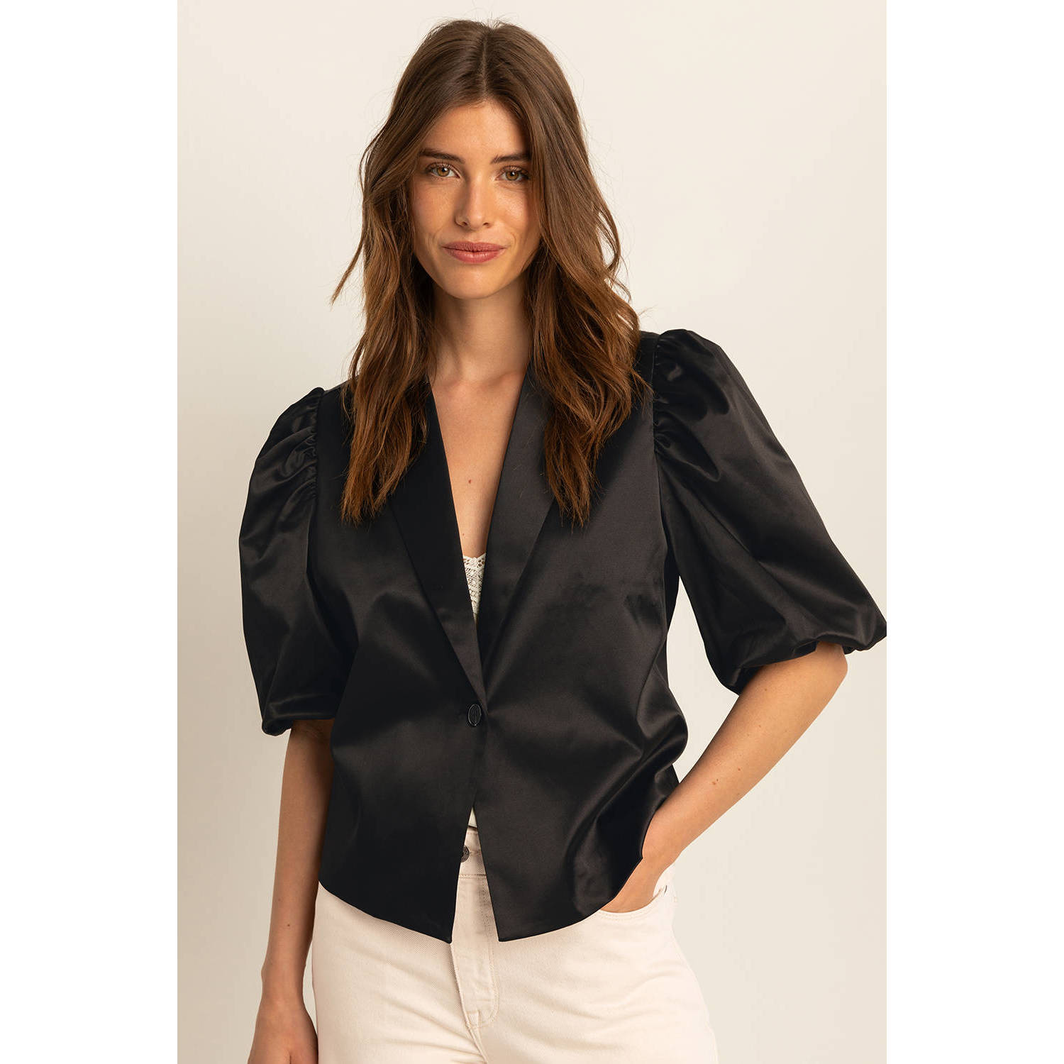 Expresso regular blazer zwart
