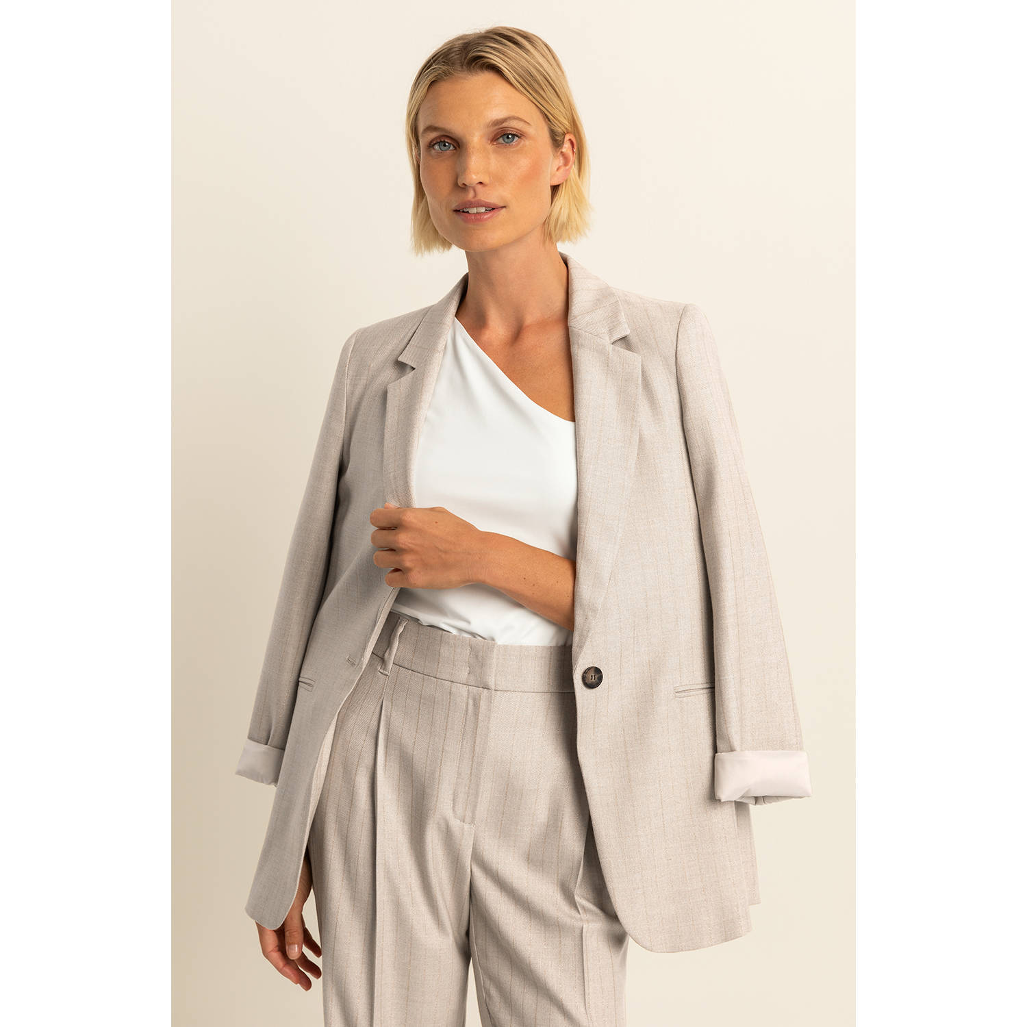Expresso regular blazer beige