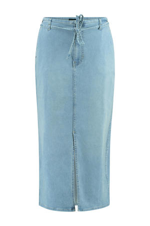 denim spijkerrok light blue denim