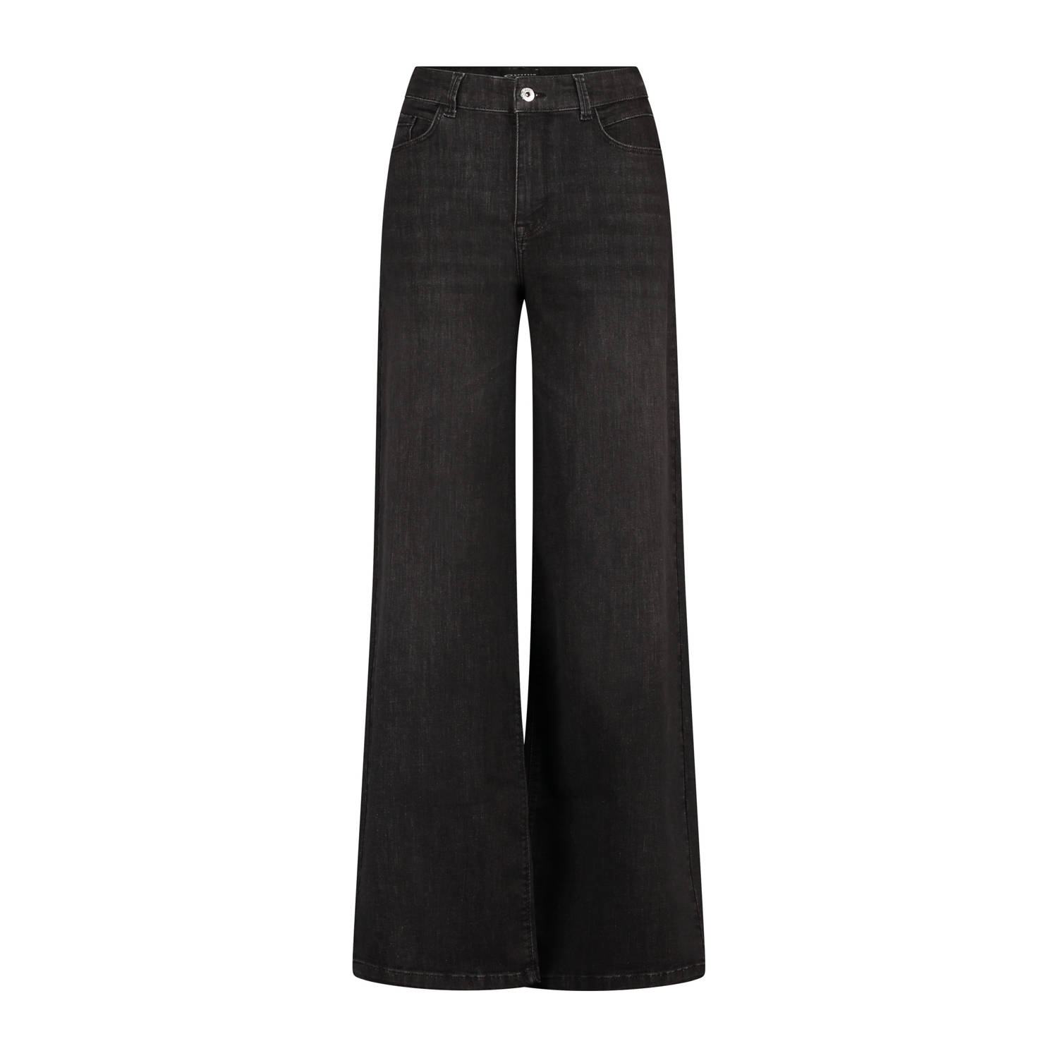Expresso high waist wide leg jeans black denim