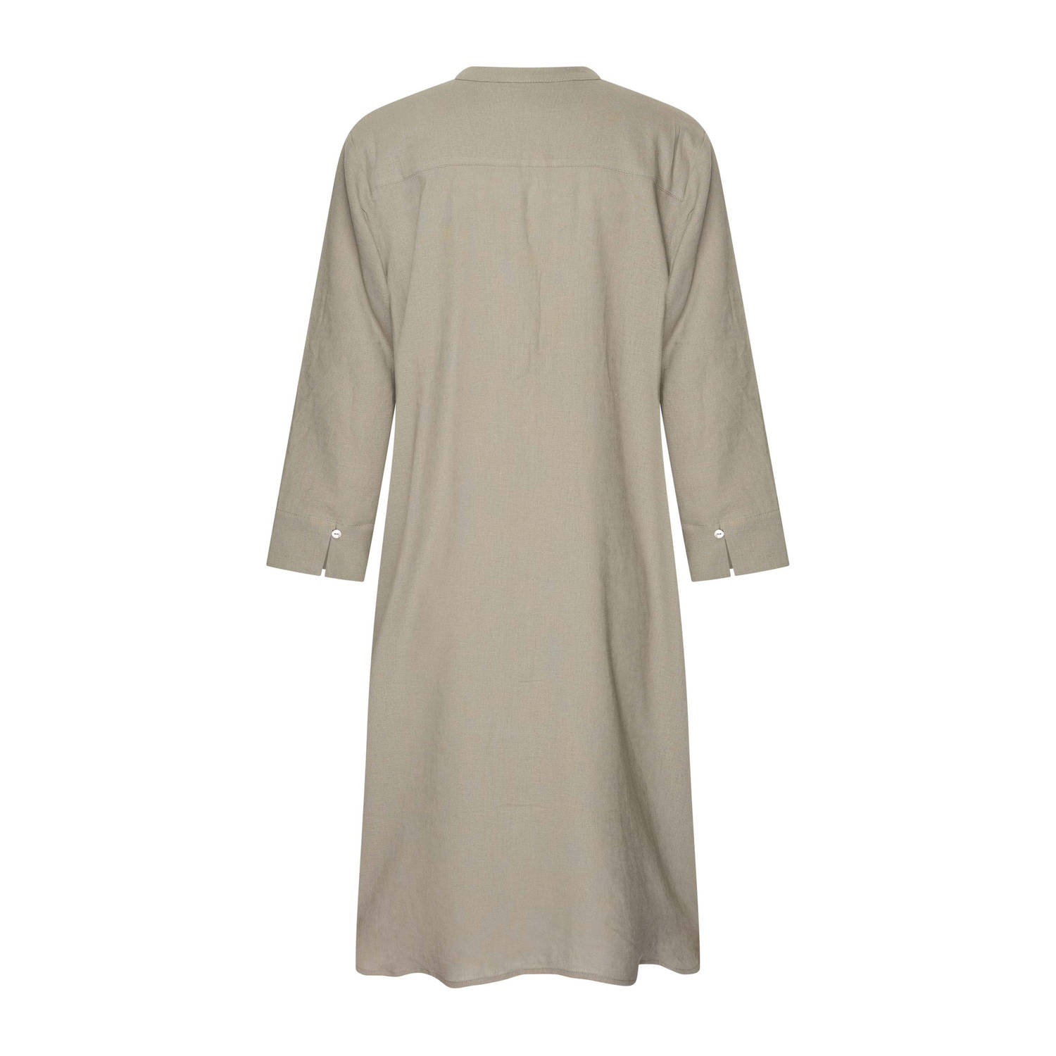 Expresso blousejurk lichtkaki