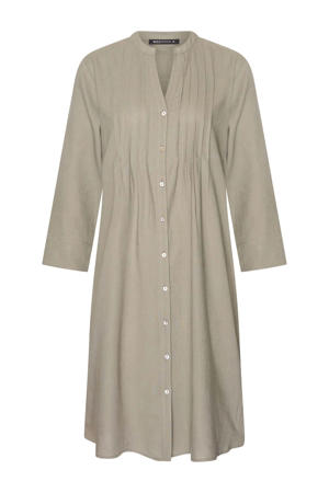 blousejurk lichtkaki