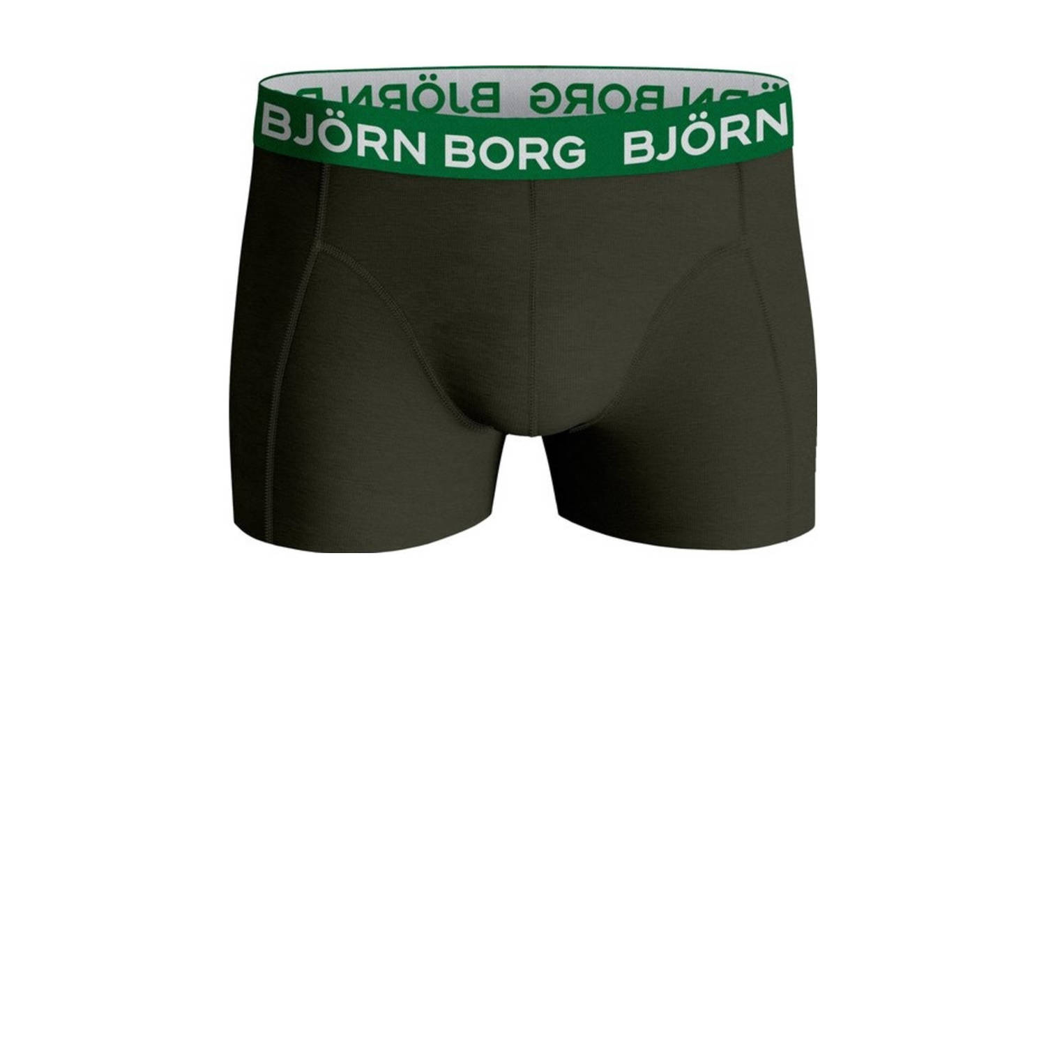 Björn Borg boxershort set van 5 groen zwart