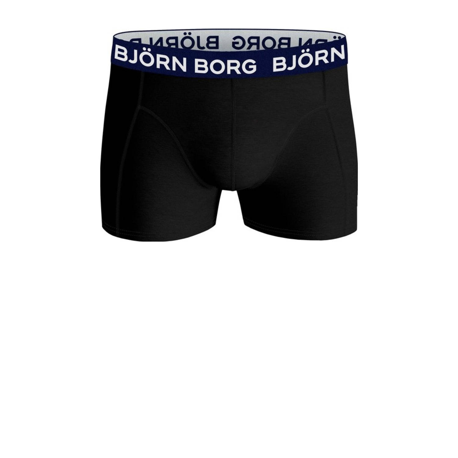 Björn Borg boxershort set van 7 donkerblauw grijs lichtblauw