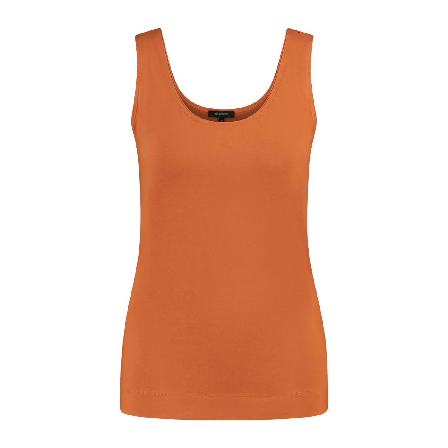 Claudia Sträter singlet donker oranje
