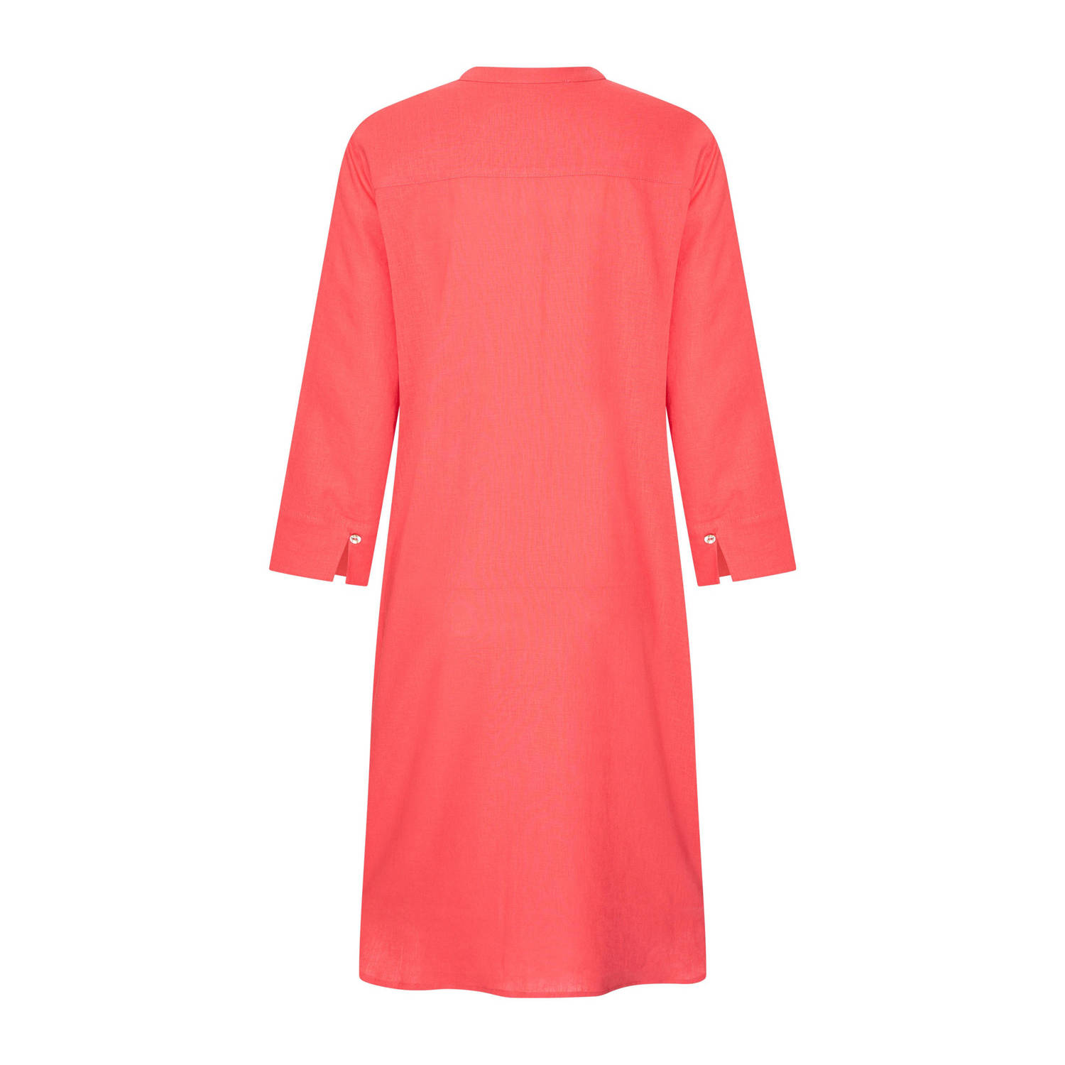 Expresso blousejurk koraalrood