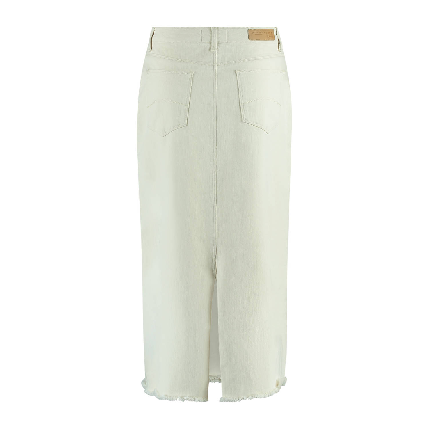 Expresso denim spijkerrok ecru