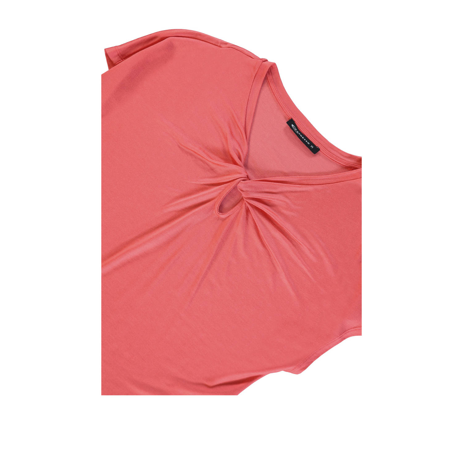 Expresso top koraalrood