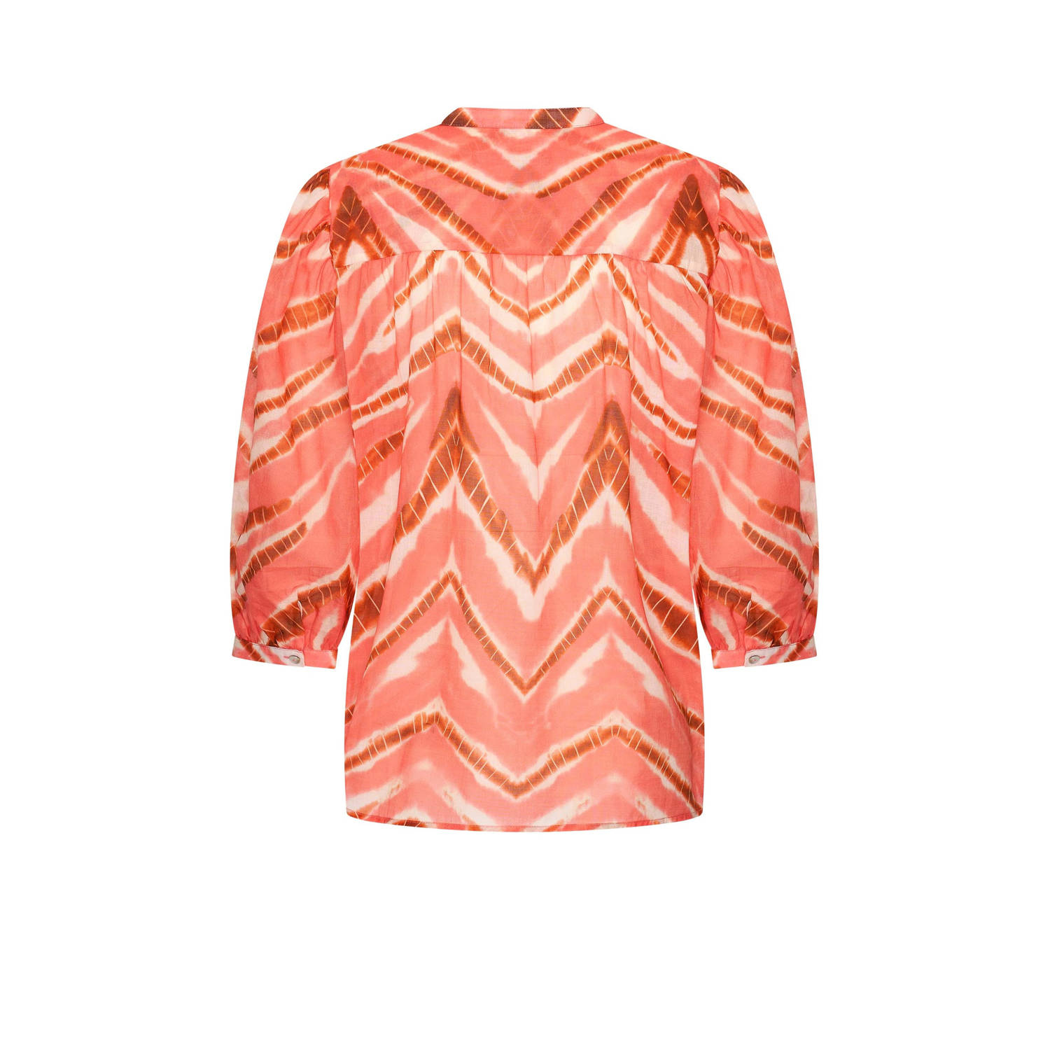 Expresso blousetop koraalrood
