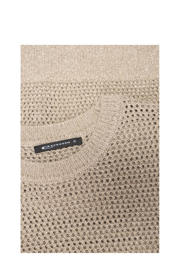 thumbnail: Expresso mouwloze top beige met lurex