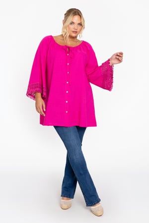 tuniekblouse roze