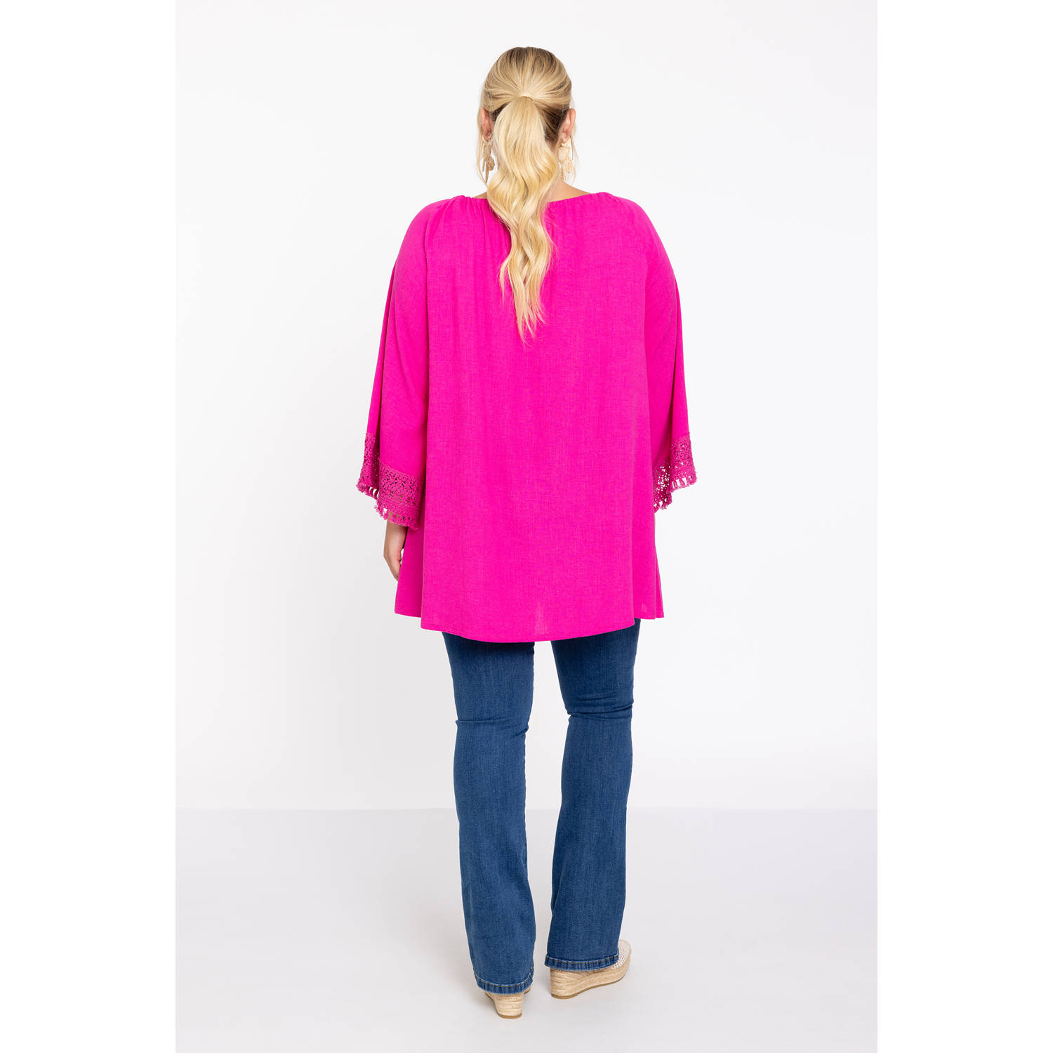 YOEK tuniekblouse roze