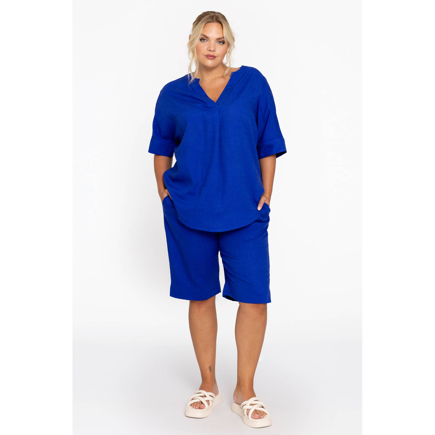 YOEK tuniek blauw