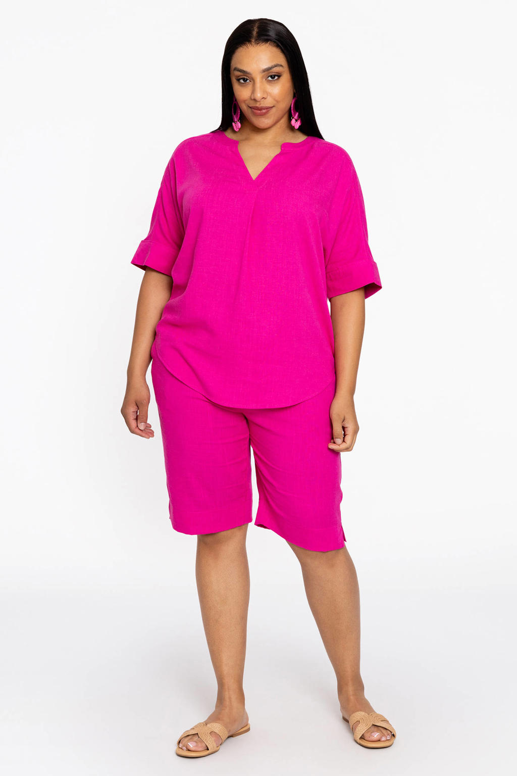 YOEK tuniek roze