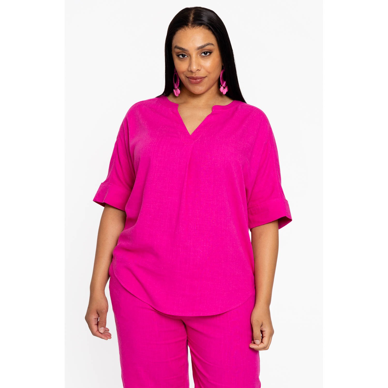 YOEK tuniek roze