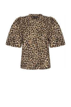 blouse bruin