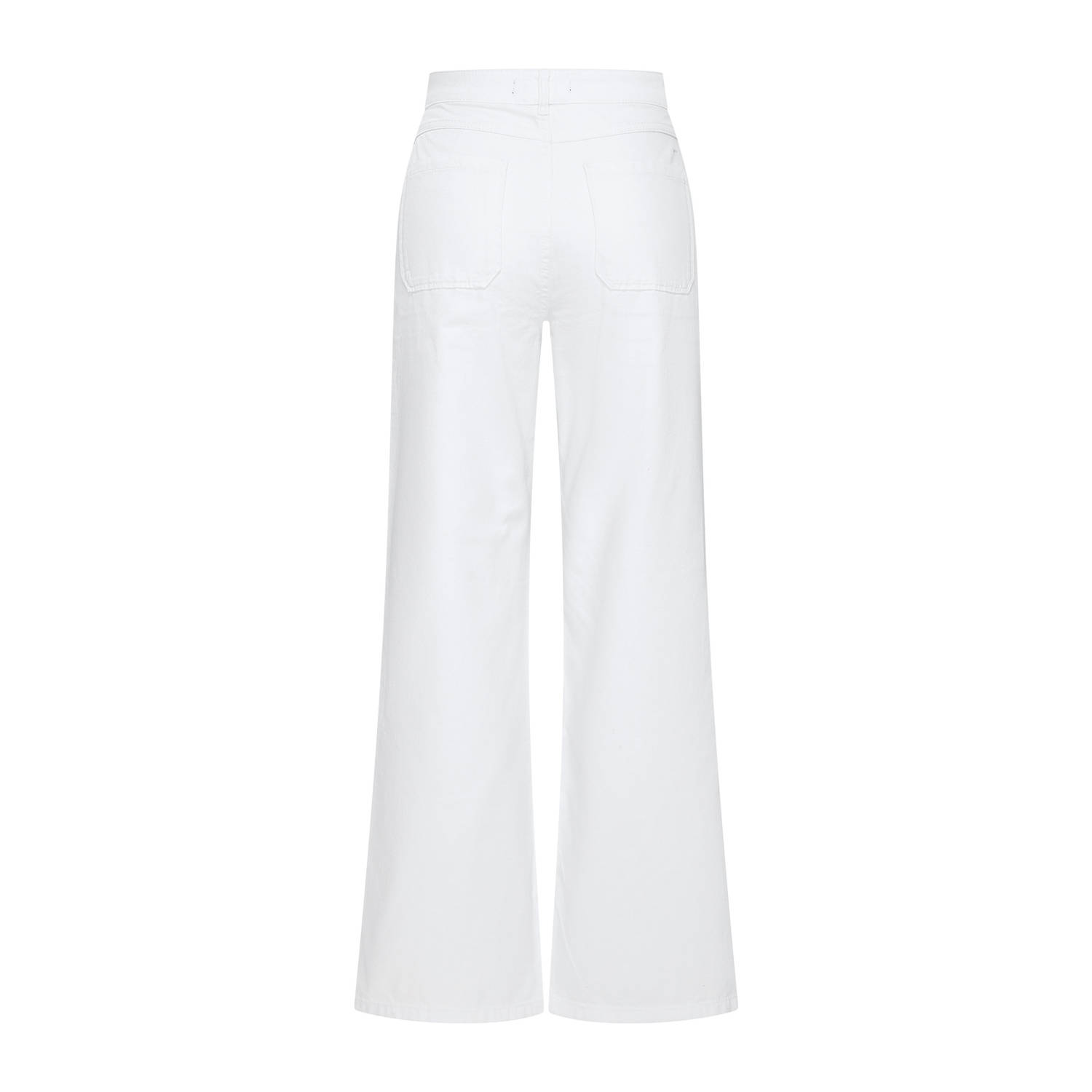 Claudia Sträter wide leg jeans wit