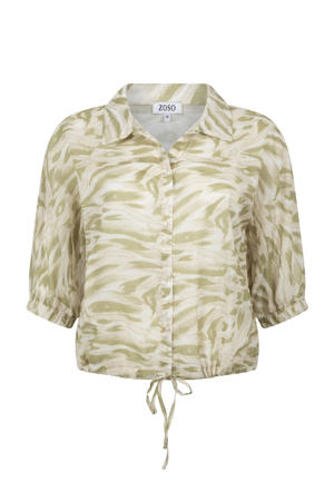 blouse groen