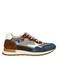Australian Tiago leren sneakers cognac/blauw
