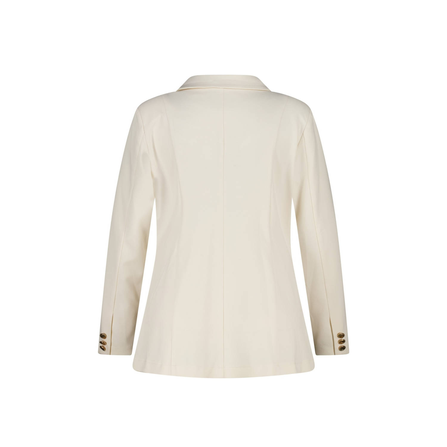 MS Mode getailleerde blazer crème