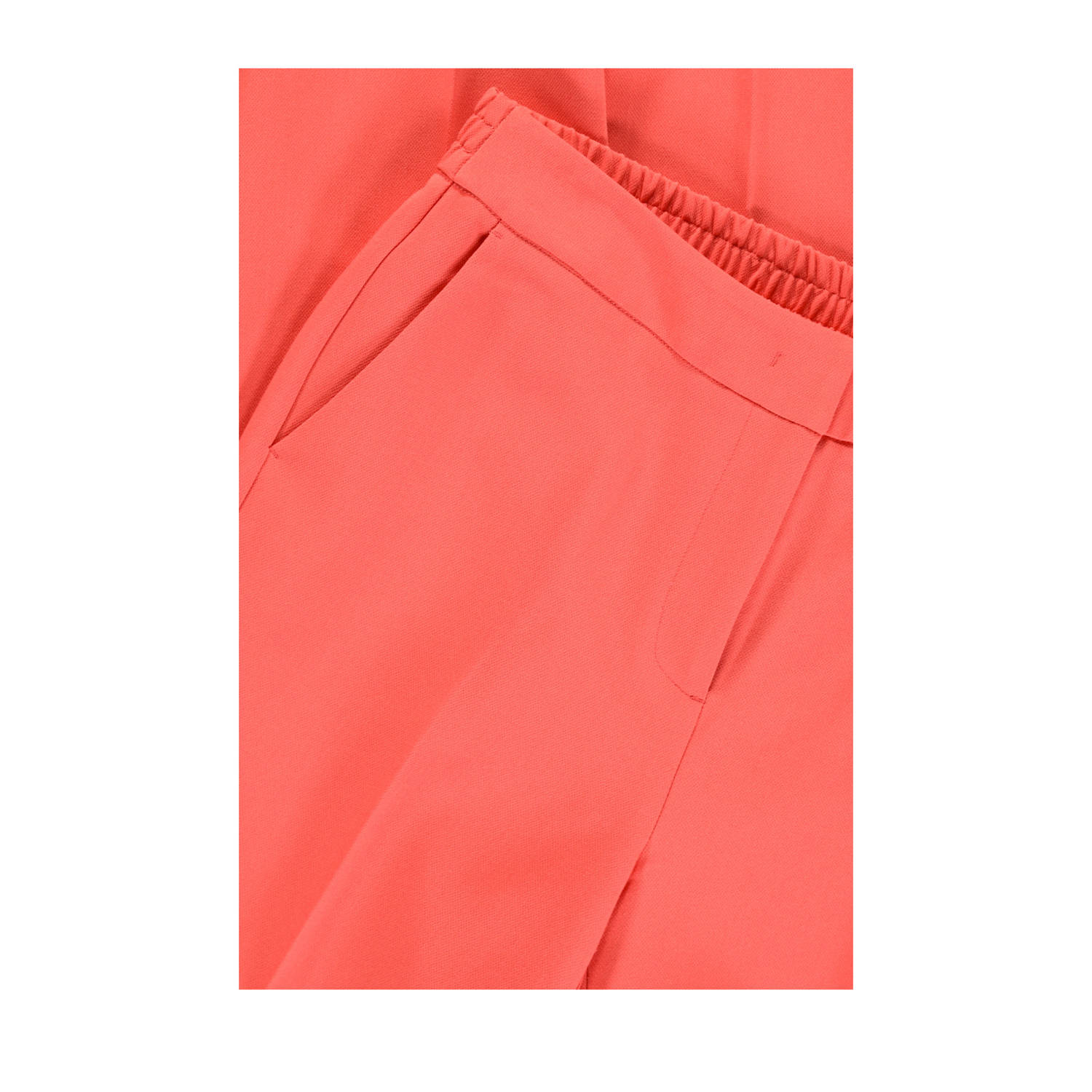 Expresso straight fit pantalon rood