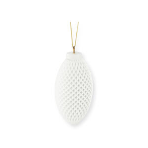 ornament porselein (14x6,5)