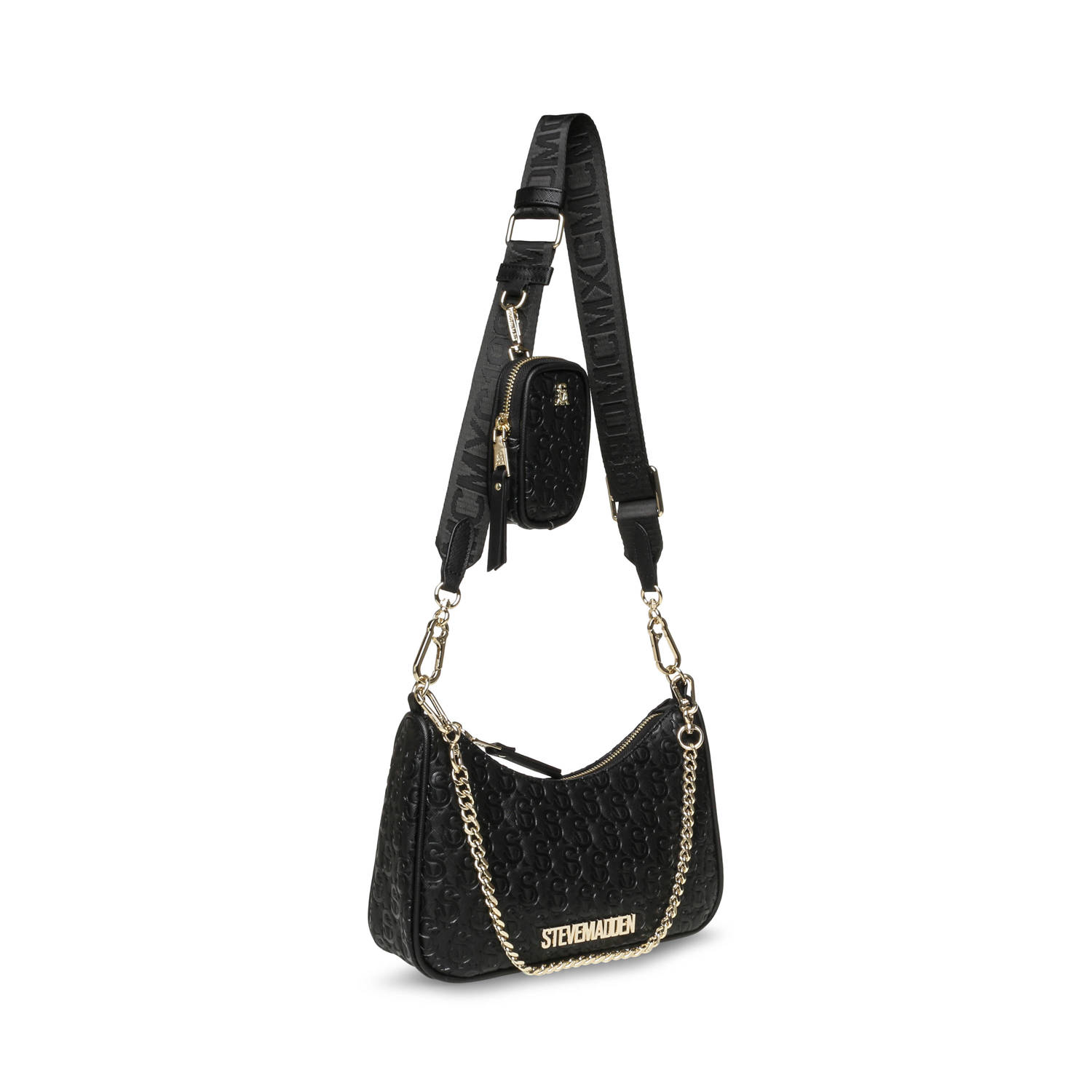 Steve Madden crossbody tas Bvice-E zwart