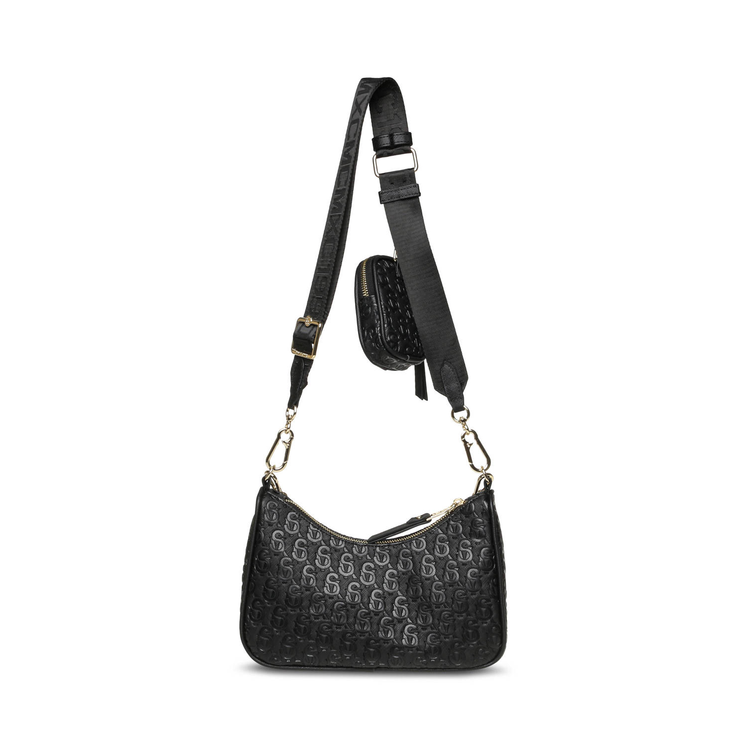 Steve Madden crossbody tas Bvice-E zwart