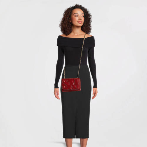 Steve Madden schoudertas Bzoie rood afbeelding