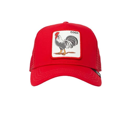 Goorin Bros trucker pet The Cock rood afbeelding