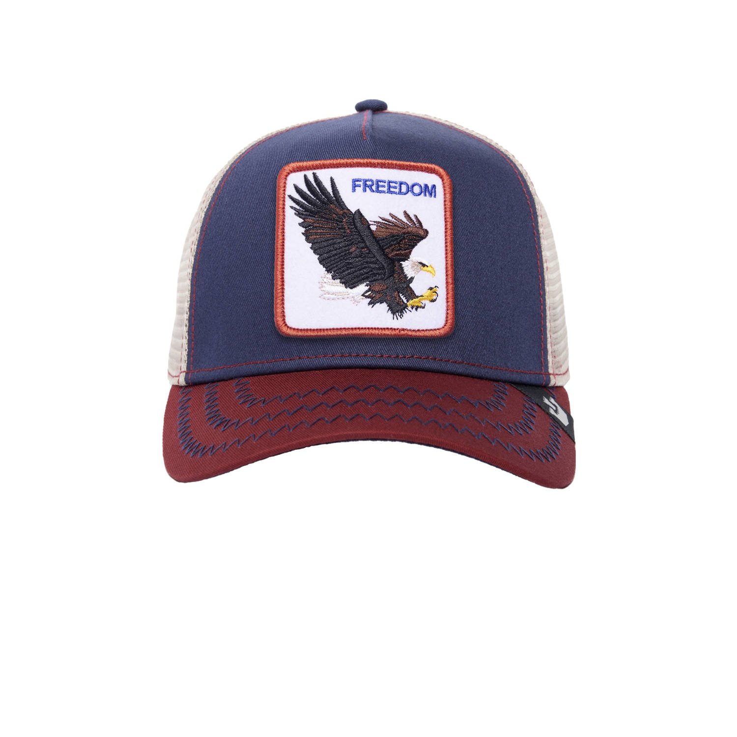 Goorin Bros trucker pet The Freedom Eagle donkerblauw