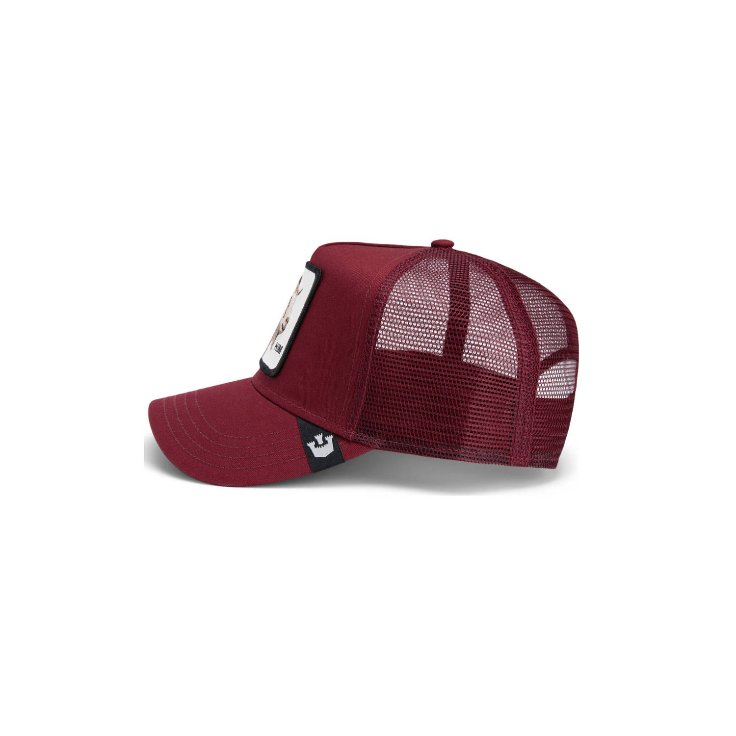 Goorin Bros trucker pet Himothy donkerrood