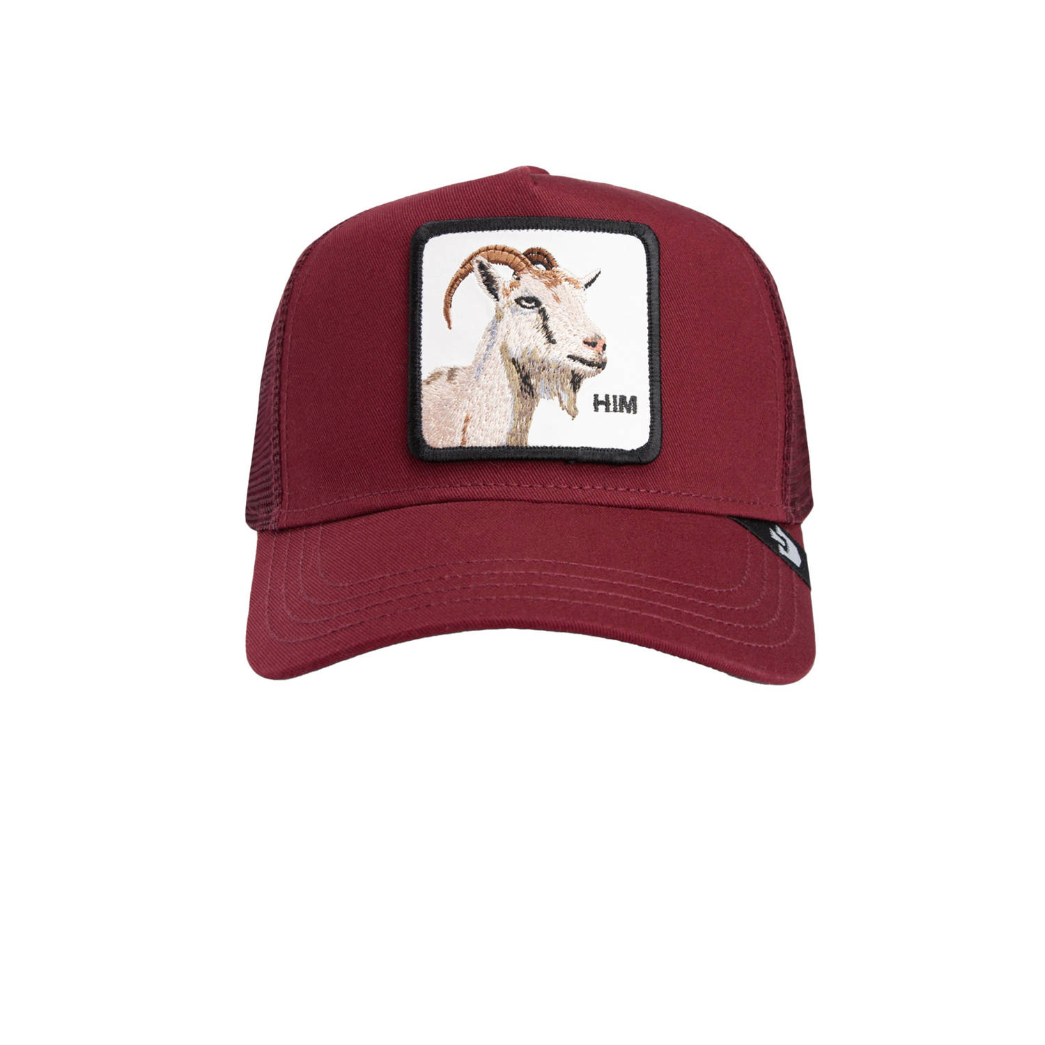 Goorin Bros trucker pet Himothy donkerrood