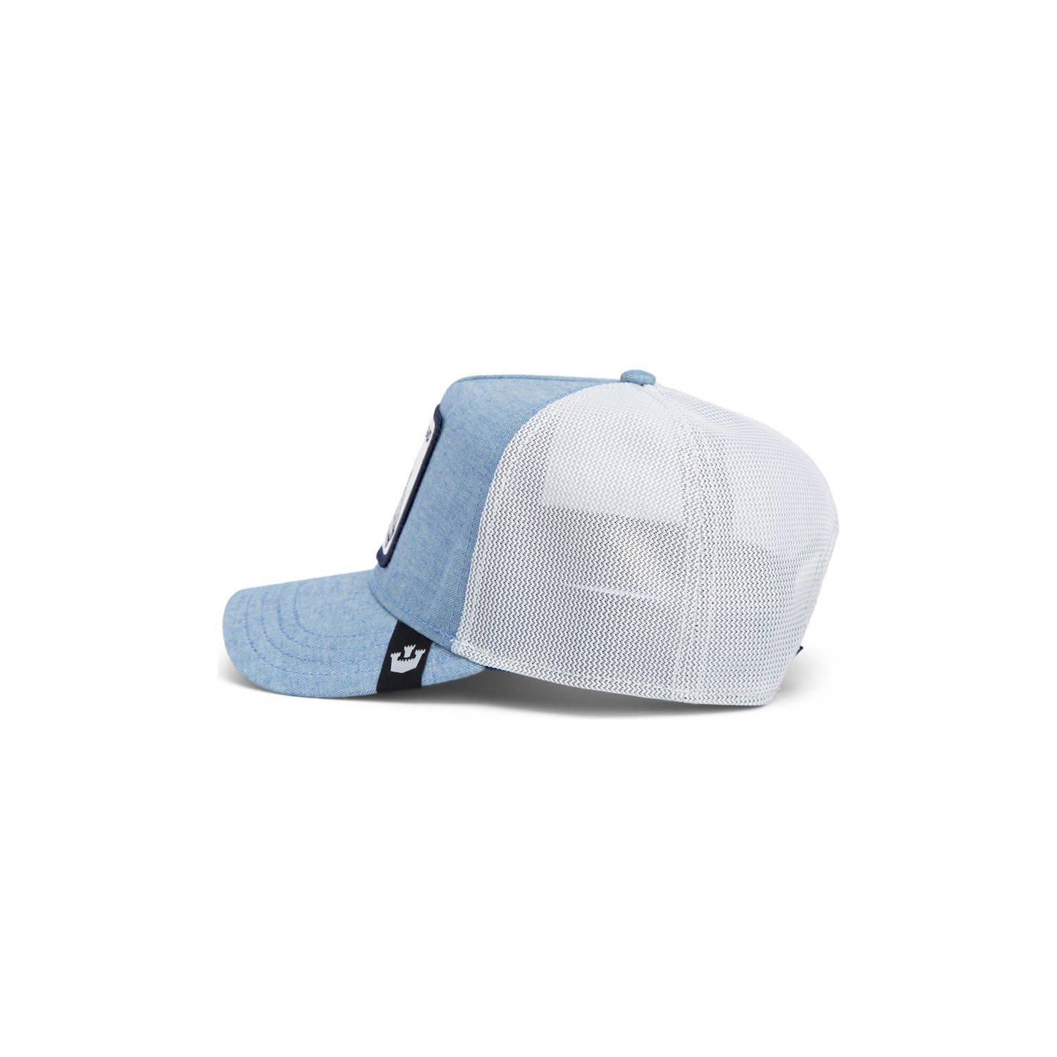 Goorin Bros trucker pet Suited Legend lichtblauw zwart