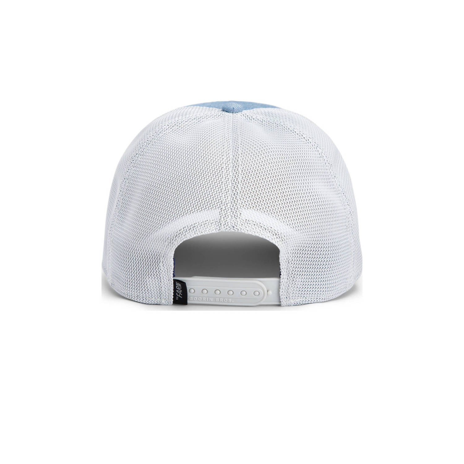 Goorin Bros trucker pet Suited Legend lichtblauw zwart