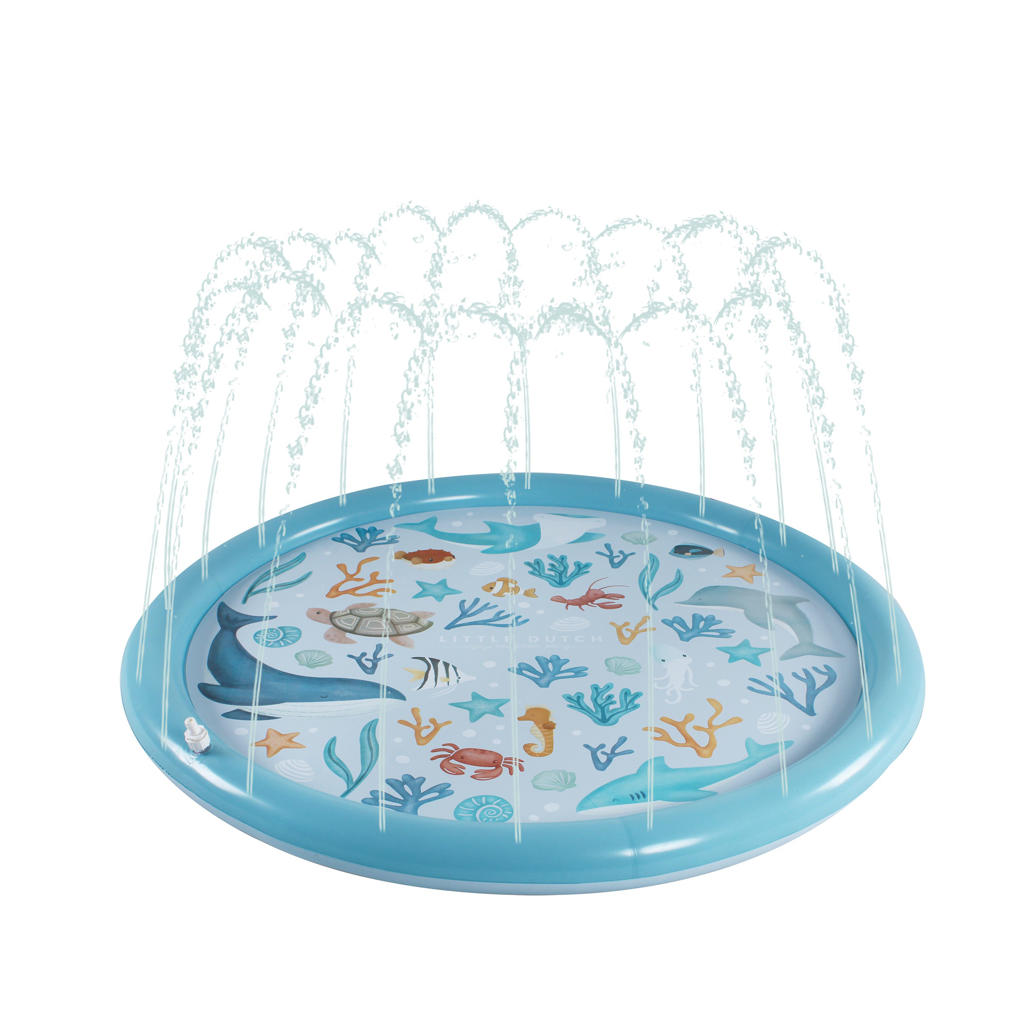 Little Dutch Sprinklermat Blauw (Ø150cm)