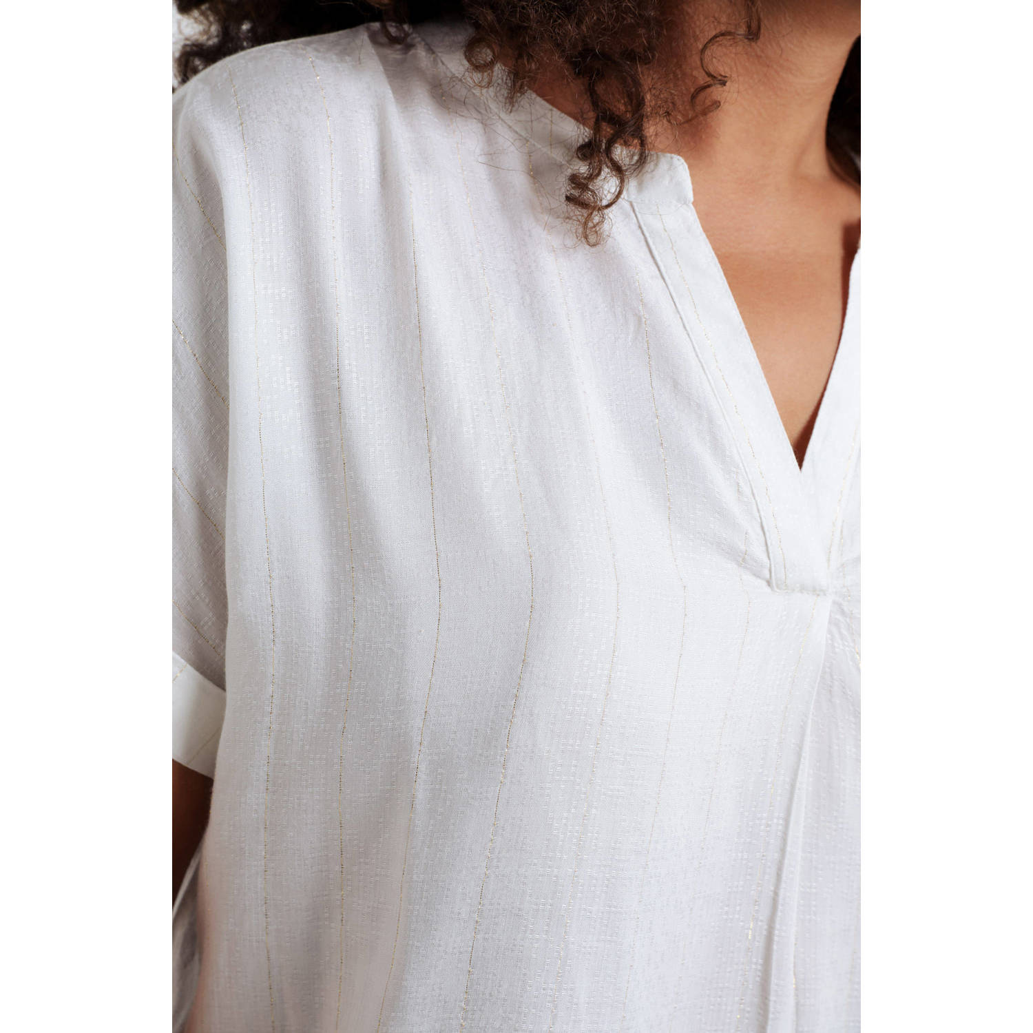 Paprika top ecru