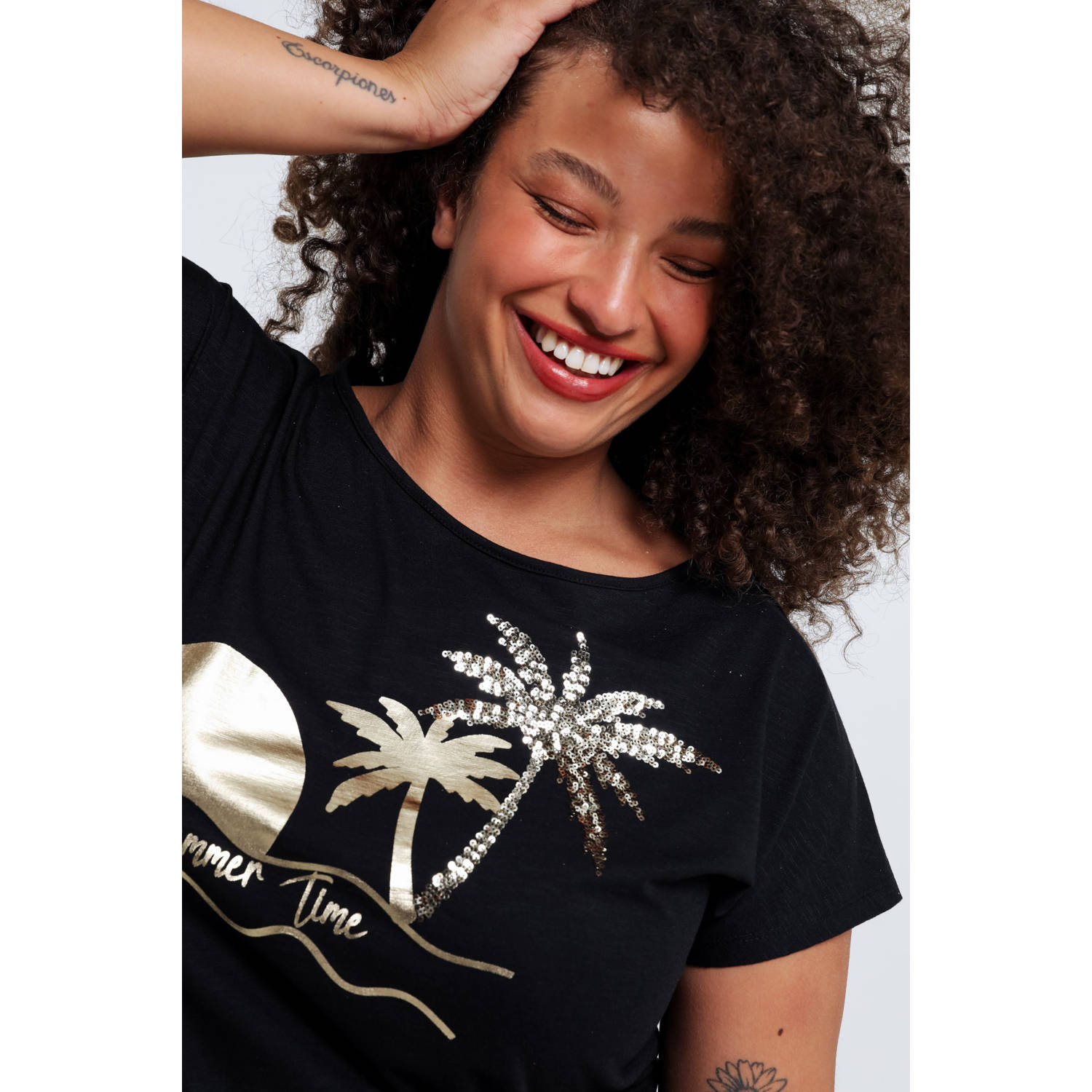 Paprika T-shirt zwart