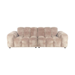 Hackman 3-zitsbank Velours Beige