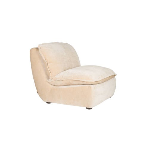Dutchbone Radley Fauteuil Beige afbeelding