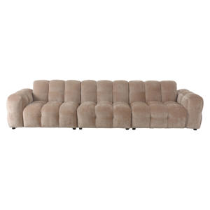 Hackman 4,5-zitsbank Velours Beige