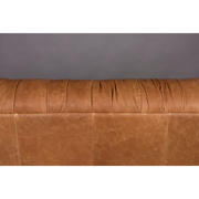 thumbnail: Dutchbone  Douglas 3-zitsbank Leer Cognac Bruin