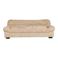 Dutchbone 3-zitsbank douglas velours beige - bruin