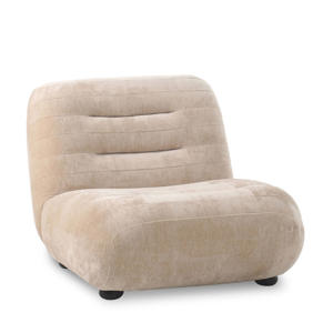 Wyatt Fauteuil Velours Beige